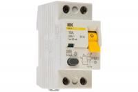 Выключатель дифференциального тока (УЗО) IEK 2п 16А 30мА ВД1-63 АС