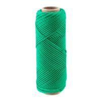 Шнур хозяйственно-бытовой с сердечником СТРОЙБАТ 1,5 мм зеленый упаковка 50 м