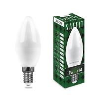 Лампа светодиодная LED SAFFIT SBC3709 9Вт 810lm Е14 белый матовая свеча