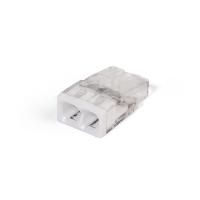 Клемма WAGO 2x 2,5 мм белая/прозрачная