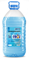 Жидкость омывающая FROZ 5 л с синей крышкой