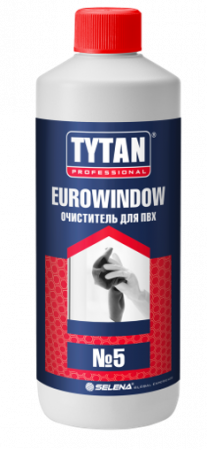 Очиститель TYTAN PROFESSIONAL EUROWINDOW для ПВХ  0,95 мл.